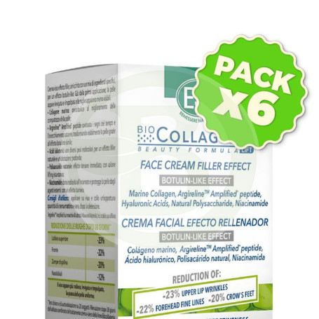 Pack 6x Collagenix Crema Efecto Botox 50Ml Esi