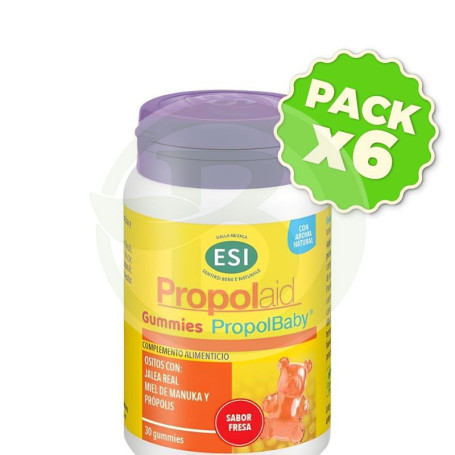 Pack 6x Propolbaby Gummies 30 Gominolas Esi