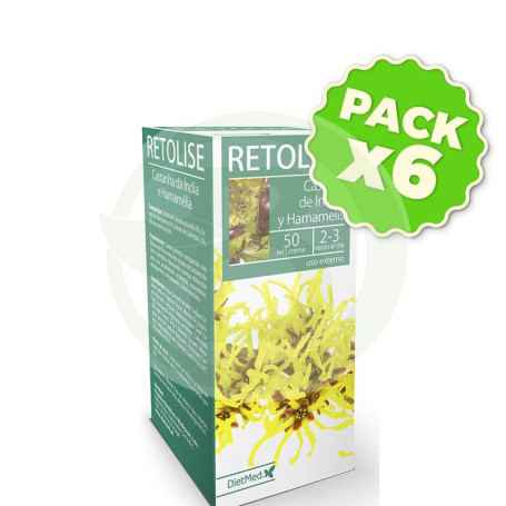 Pack 6x Retolise Crema 50Ml. Dietmed