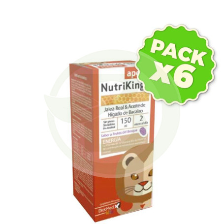 Pack 6x Nutrikings Apetit 150Ml. Dietmed