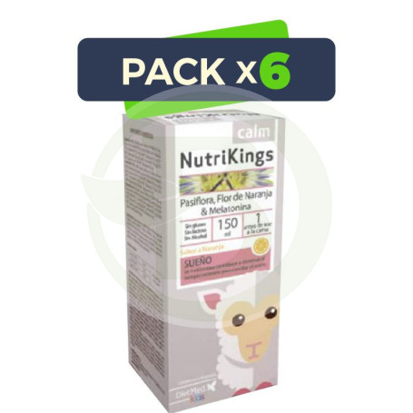 Pack 6x Nutrikings Calm 150Ml. Dietmed