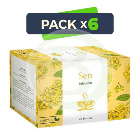 Pack 6x Infusión Sen 20 Bolsitas Dietmed