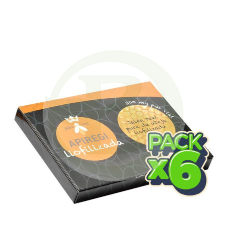 Pack 6x Apiregi Jalea Real 14 Viales Artesanía Agrícola