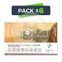 Pack 6x Magnesio + Zinc + Vit C + B6 90 Capsulas Veggunn
