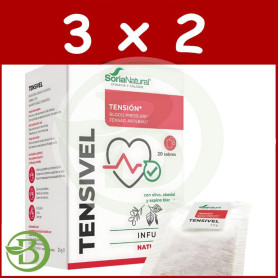Pack 3x2 Natusor 06 Tensivel 20 Filtros Soria Natural