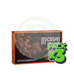 Pack 3x Micosan Energy 40 Capsule Santiveri