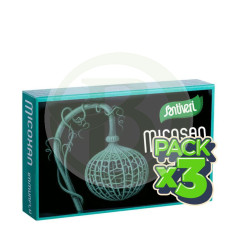 Pack 3x Micosan Immunflu 40 Capsule Santiveri