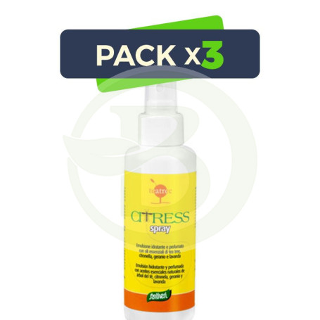 Pack 3x Citress Spray 100Ml. Santiveri