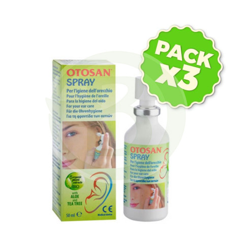 Pack 3x Otosan Spray 50Ml. Santiveri
