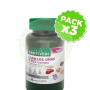 Pack 3x Cabello, Uñas y Piel Gummies 60 Gominolas Santiveri