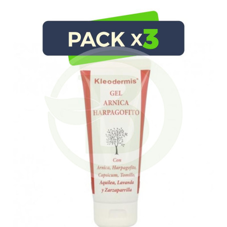 Pack 3x Kleodermis Gel Árnica y Harpagofito 100Ml. Integralia
