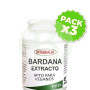 Pack 3x Extracto De Bardana 60 Cápsulas Integralia