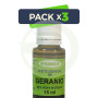 Pack 3x Aceite Esencial De Geranio Eco 15Ml Integralia