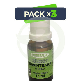 Pack 3x Aceite Esencial De Ravintsara Eco 15Ml Integralia