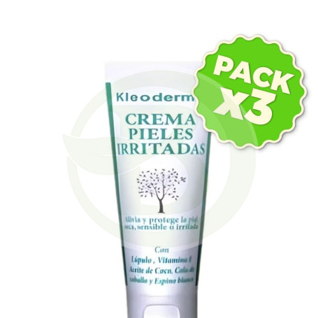 Pack 3x Kleodermis Crema para Pieles Irritadas 100Ml Integralia