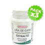 Pack 3x Extracto De Uña De Gato 60 Cápsulas Integralia