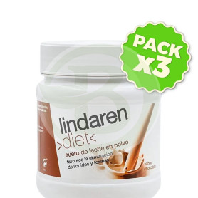 Pack 3x Suero de Leche Chocolate 500Gr. Linda Ren Diet