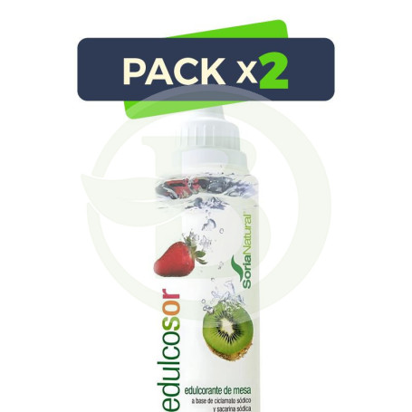 Pack 2x Edulcosor 100Ml. Soria Natural