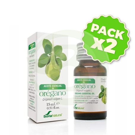 Pack 2x Aceite Esencial de Orégano Soria Natural