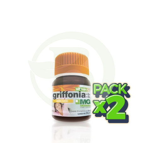 Pack 2x Griffonia+B3+B6 MGdose