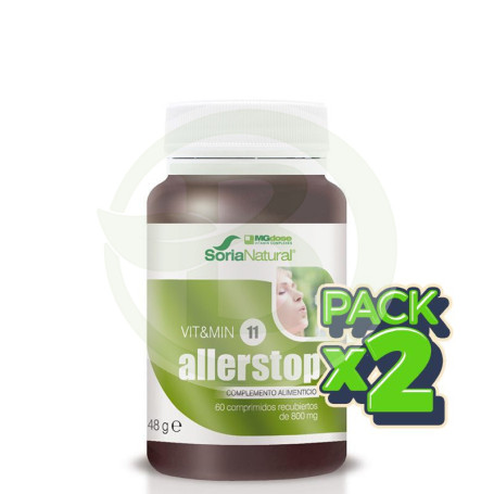 Pack 2x Allerstop 60 Comprimidos MGdose