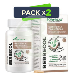 Pack 2x Berbecol 30 Compresse Mgdose