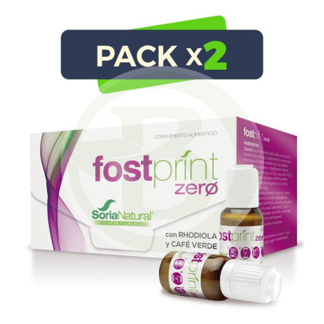 Pack 2x Fost Print Zero 15 Viales Soria Natural