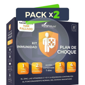 Pack 2x Kit Inmunidad Plan De Choque Soria Natural