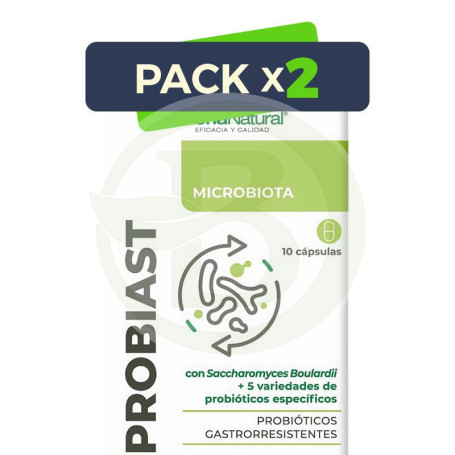Pack 2x Probiast 10 Cápsulas Soria Natural