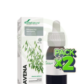 Pack 2x Extracto De Avena 50Ml Soria Natural