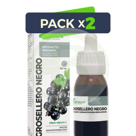 Pack 2x Extracto De Grosellero Negro 50Ml Soria Natural