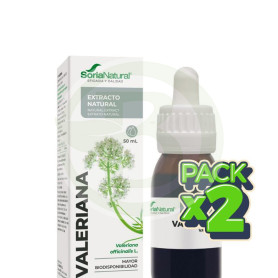 Pack 2x Extracto De Valeriana 50Ml Soria Natural