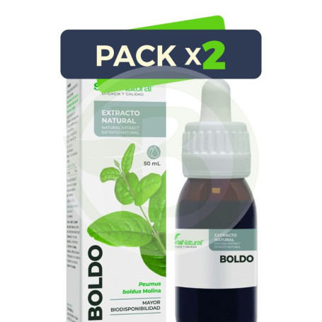 Pack 2x Extracto De Boldo 50Ml Soria Natural