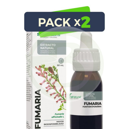 Pack 2x Extracto De Fumaria 50Ml Soria Natural