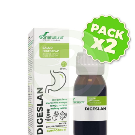 Pack 2x Composor 11 Digeslan 50Ml Soria Natural