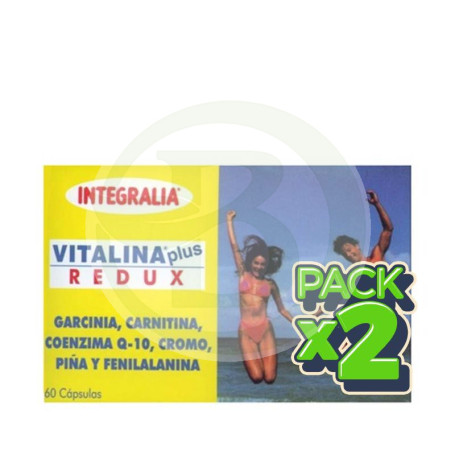 Pack 2x Vitalina Plus Redux 60 Cápsulas Integralia