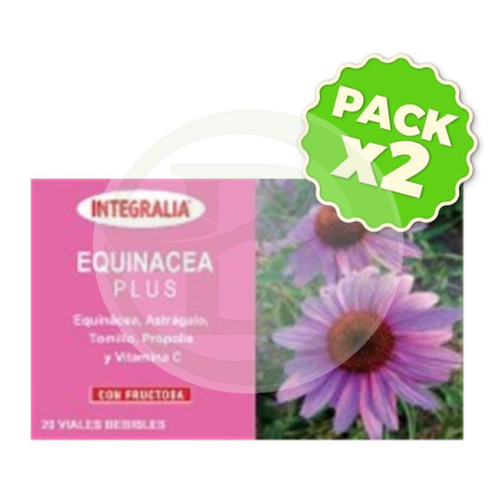Pack 2x Equinacea Plus 20 Viales Integralia
