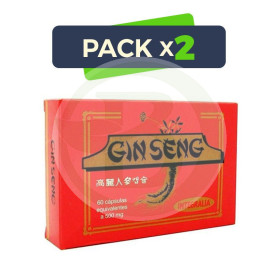 Pack 2x Ginseng 60x500 Integralia