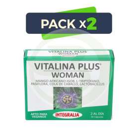 Pack 2x Vitalina Plus Woman 30 Capsulas Integralia