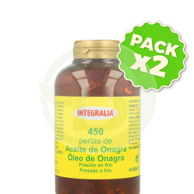 Pack 2x Aceite De Onagra 450 Perlas Integralia