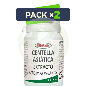 Pack 2x Extracto De Centella Asiática 60 Cápsulas Integralia