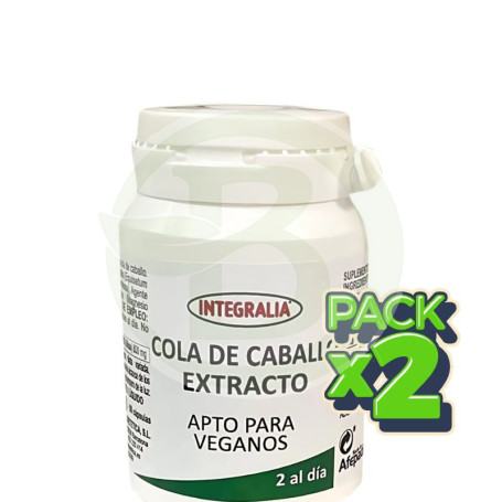 Pack 2x Extracto De Cola De Caballo 60 Cápsulas Integralia