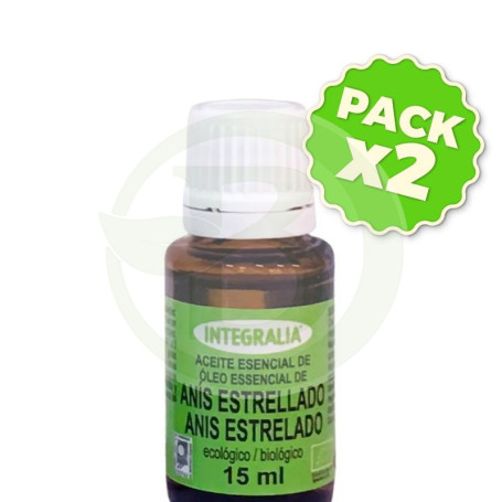 Pack 2x Aceite Esencial De Anís Estrellado Eco 15Ml Integralia