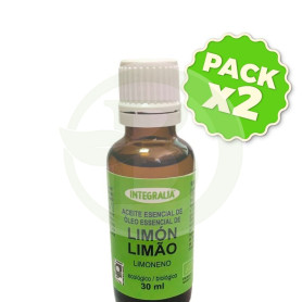 Pack 2x Aceite Esencial De Limón Eco 30Ml Integralia
