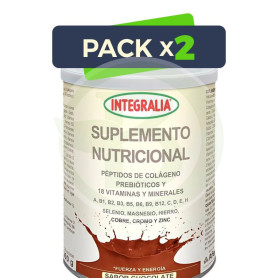 Pack 2x Suplemento Nutricional Sabor Chocolate 300G Integralia