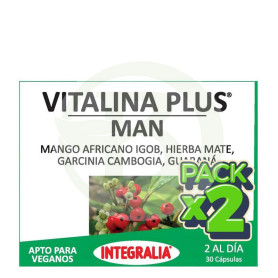 Pack 2x Vitalina Plus Man 30 Cápsulas Integralia