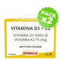 Pack 2x Vitamina D3+K2 30 Cápsulas Integralia