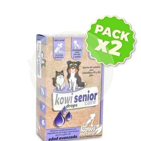 Pack 2x Kowi Senior Care, 60 Ml Kowi Nature