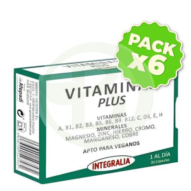 Pack 6x Vitaminas Plus Integralia