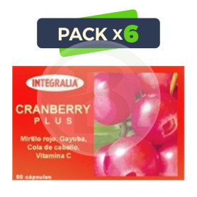 Pack 6x Cranberry Plus Integralia